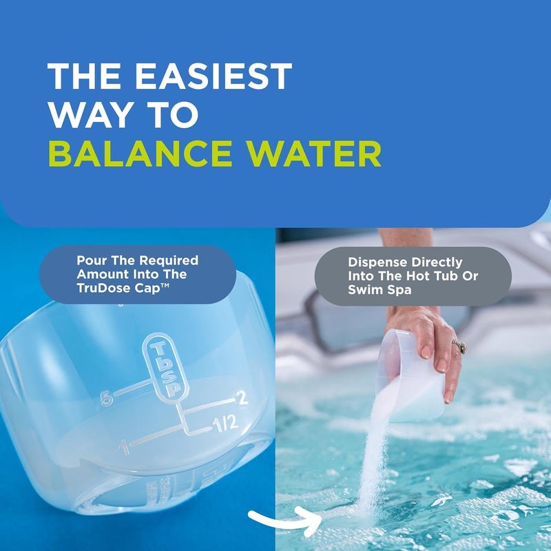 Frog JumpH pH Increaser for Hot Tubs and Swim Spas - 2 lb Bottle with TruDose Measuring Cap for Easy Maintenance & Balancing - 1 Pack - Image 5